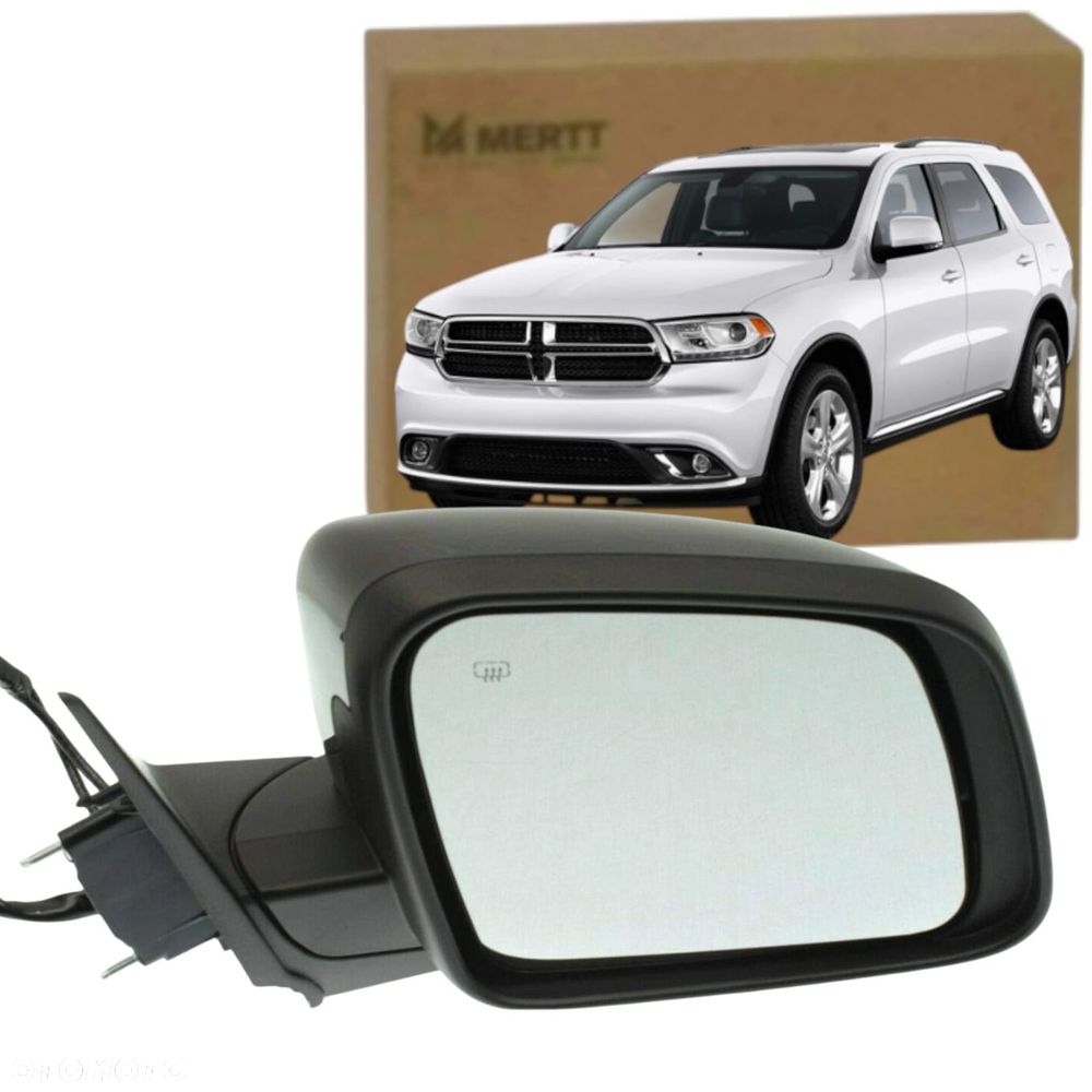 LUSTERKO PRAWE PODGRZEWANE SKŁADANE MANUALNIE DODGE DURANGO 2011-2021 - 2