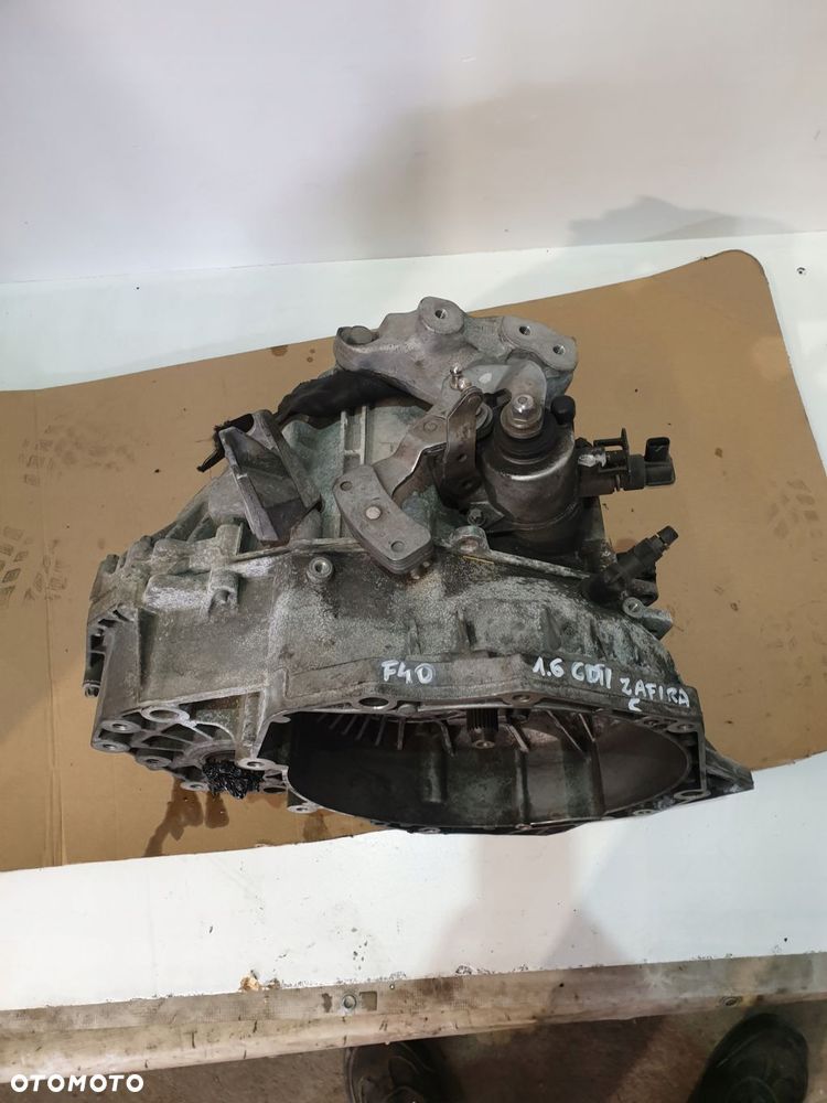 skrzynia biegów f40 opel zafira c astra k insignia 1.6 cdti 110km - 2