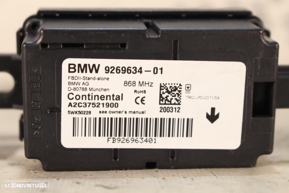 Módulo Eletrónico Bmw 1 (F20)  9269634 / A2c37521900 / 5Wk50228 - 7