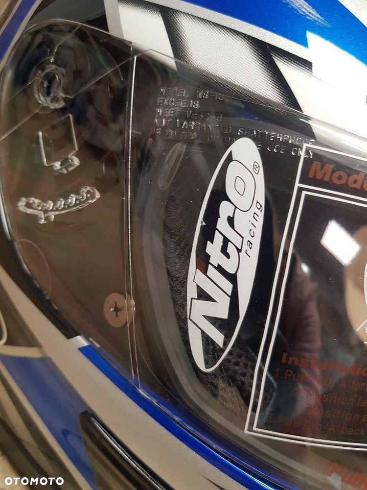 Kask motocyklowy Nitro Racing N510-V rozmiar M 58 - 3