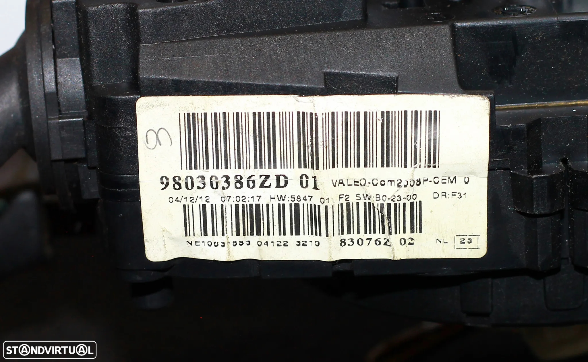 FITA AIRBAG C/COMUTADORES PEUGEOT 208 - 6