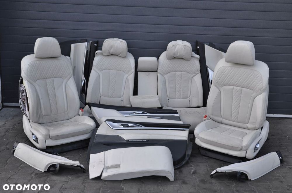 BMW 7 G12 LONG FOTELE SKÓRA MASAŻ GRZANE KOMFORT - 1