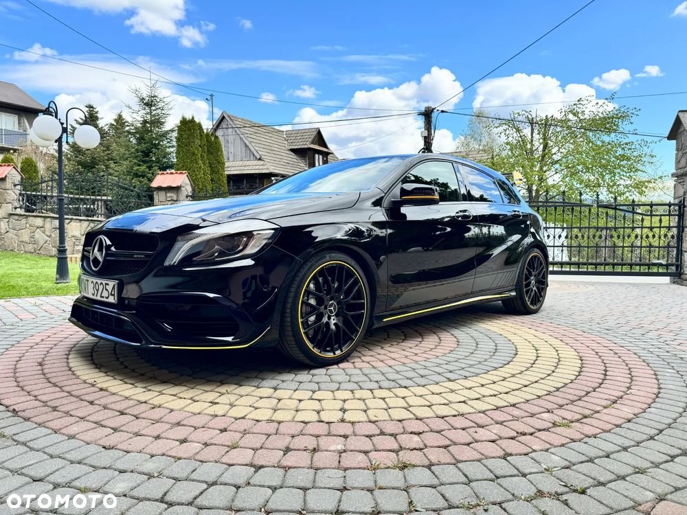 Mercedes-Benz Klasa A AMG 45 4Matic AMG Speedshift 7G-DCT Yellow Night Edition - 2