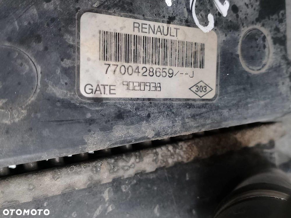 ZESTAW CHŁODNIC RENAULT CLIO II FL 7700428659-J 8200211563-C 9020938  VALEO - 3