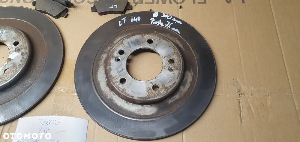 Tarcze hamulcowe klocki tył tylne Hyundai i40 1.7 CRDI - 3