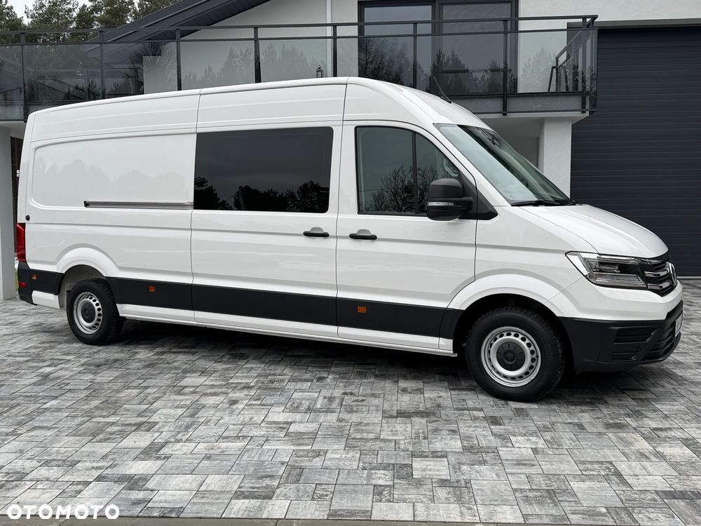 Volkswagen Crafter Brygadowy 7 osób / L4H2 / Oryginalna zabudowa VW / 2.0 TDI 140km / EURO6 / Najbogatsza wersja / FULL LED / Automatyczna skrzynia biegów / FV 23% - 4
