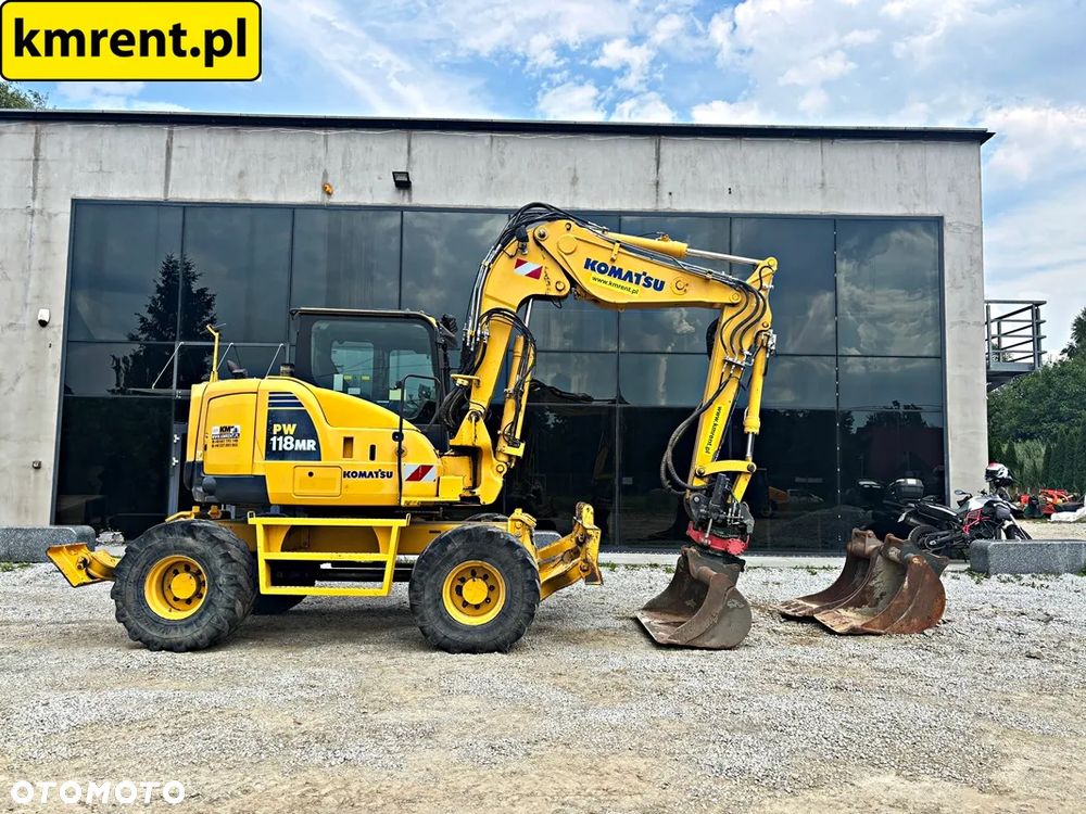 Komatsu PW 118 MR-8 KOPARKA KOŁOWA ROTOTILT 2017R | LIEBHERR A 309, TEREX 42, CAT, HITACHI ZX 140, VOLVO EW 140, 160 - 40