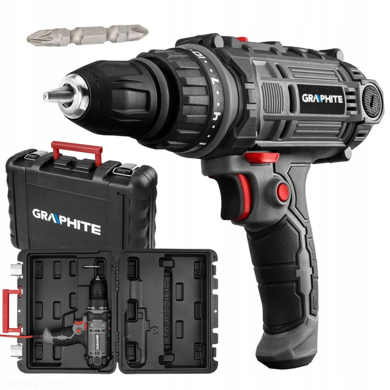 GRAPHITE 58G793 WIERTARKO-WKRĘTARKA 300W WALIZKA - 1