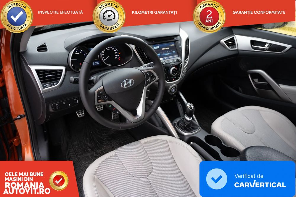 Hyundai Veloster 1.6 blue Premium - 16