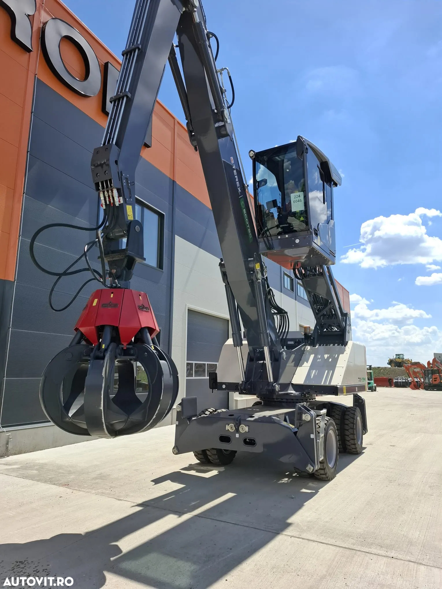 Terex FUCHS 26t, brate 11m, graifer 5 petale, cale fata spate-garantie, posibilitate leasing-269.000 EUR+tva - 3