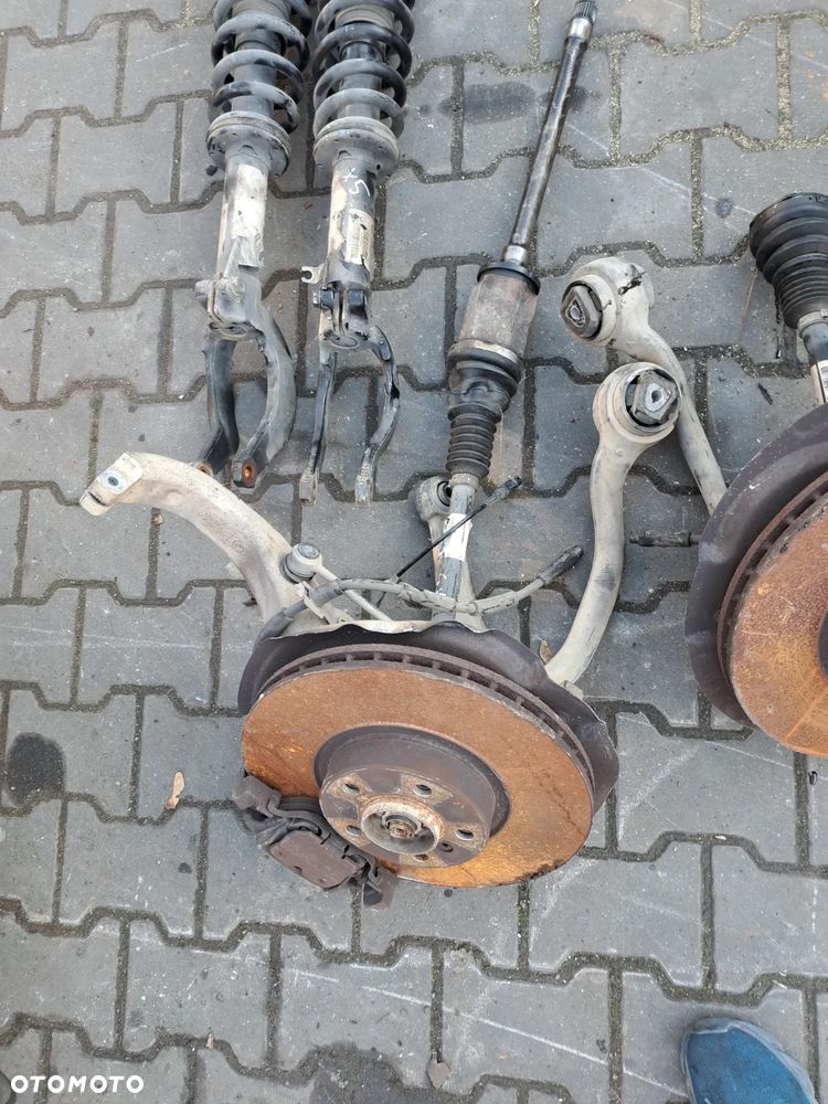 Bmw x5 e70 zwrotnica amortyzator zacisk półoś 3.0 diesel kopyto mc-pherson - 3