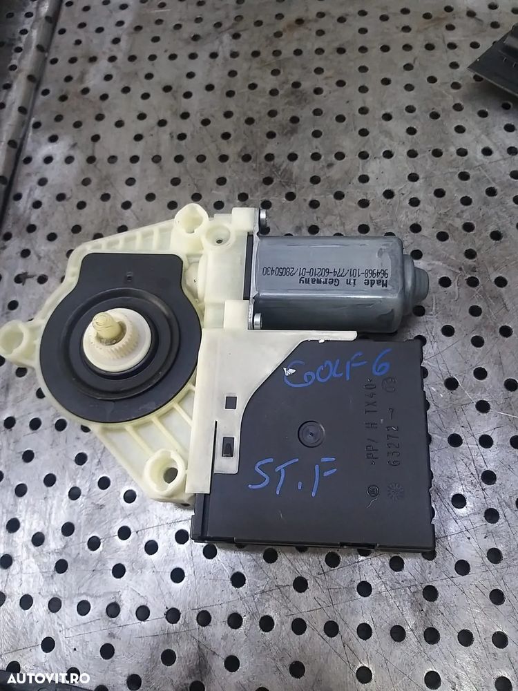 Motoras macara stanga fata vw golf 6 5k scurt 964968101 7746021001 5k0959793 5k0959701d - 1