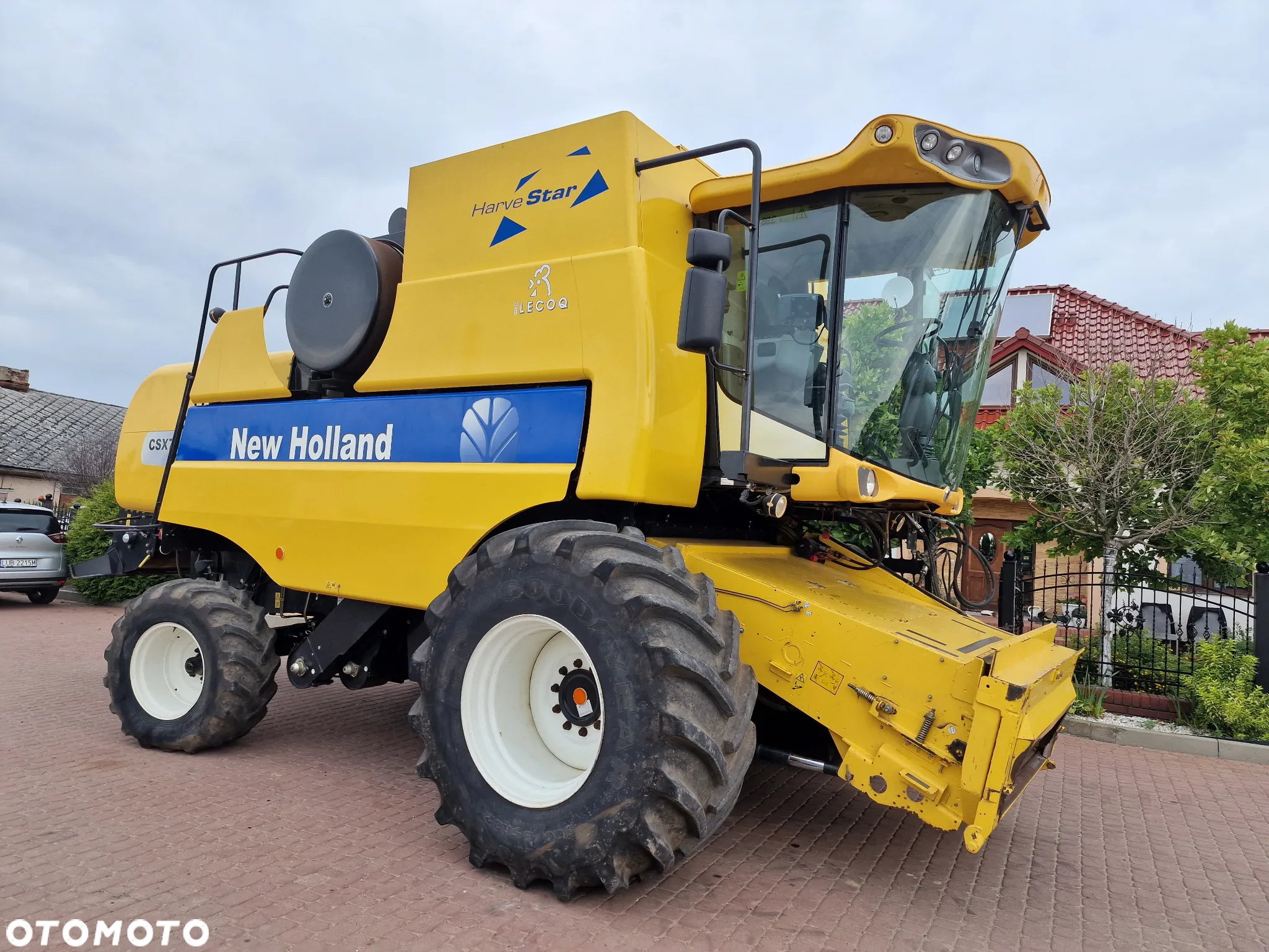 New Holland CSX7080, 6m Vario, 2007rok - 2