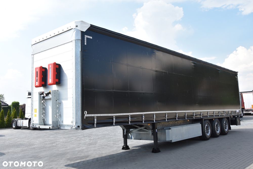 Schmitz Cargobull FIRANA / OŚ PODNOSZONA / NOWE OPONY / PALECIARA  / STAN JAK FABRYCZNIE NOWY ! ! ! - 2