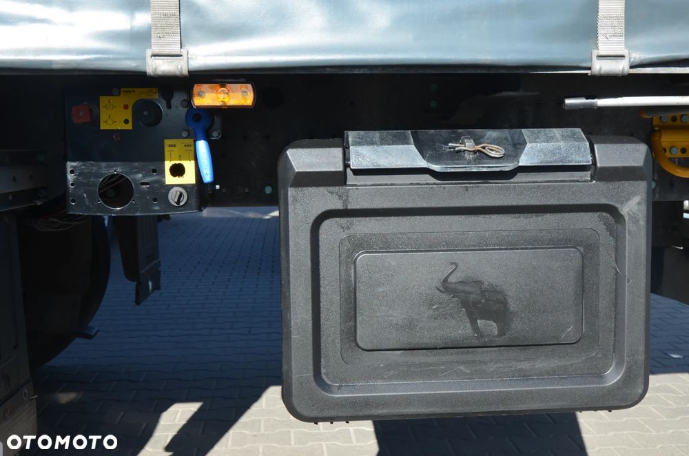 Schmitz Cargobull VARIOS / 2 POZIOMY JAZDY / OŚ PODNOSZONA / DACH POD. / CODE XL / OCYNK / 7056 - 7