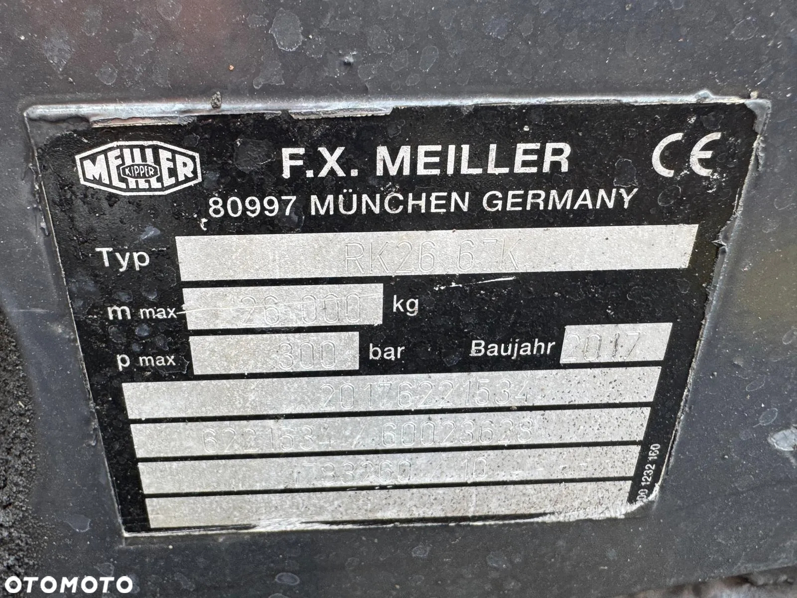 Volvo FH 540 8x4 EURO 6 HAKOWIEC MEILLER RK 26.67K - 24