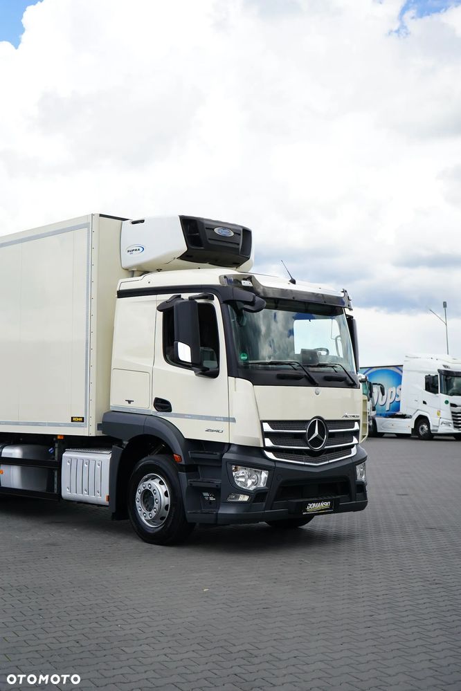 Mercedes-Benz ACTROS / 2540 / ACC / E 6 / ZESTAW PRZEJAZDOWY / CHŁODNIA + WINDA / 38 PALET - 34