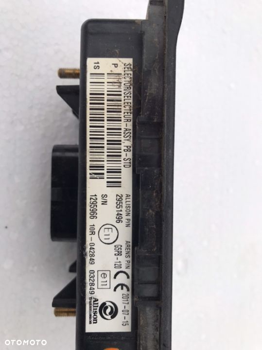 Wybierak sterownik skrzyni biegów Allison - 4