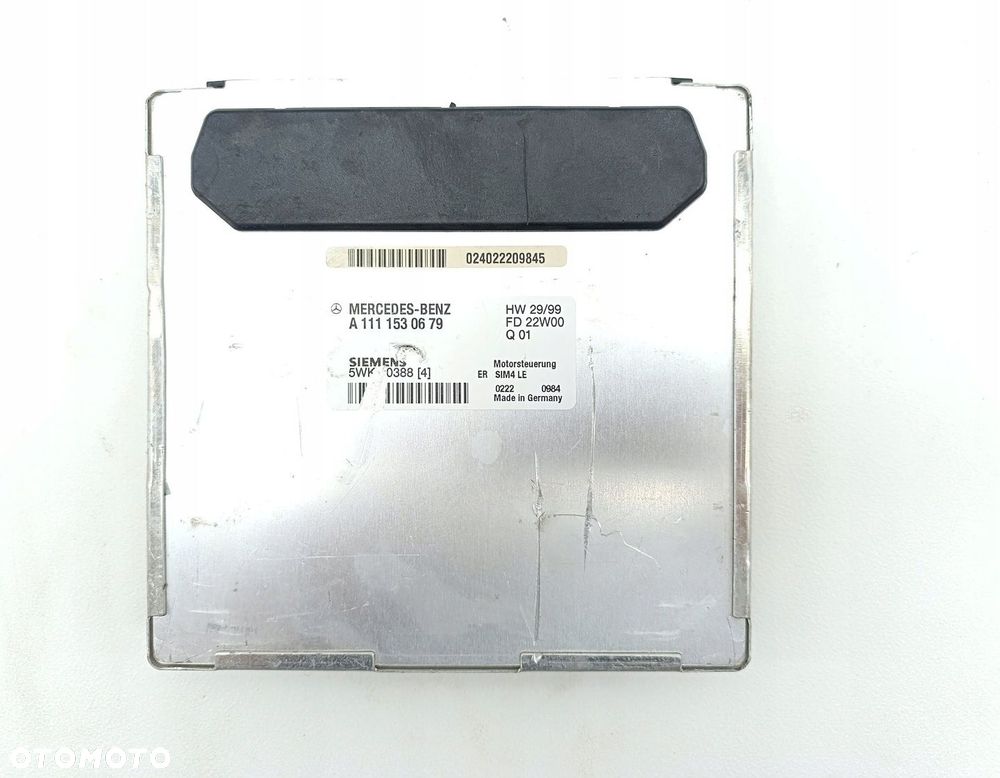 KOMPUTER SILNIKA STEROWNIK MERCEDES-BENZ A1111530679 - 1