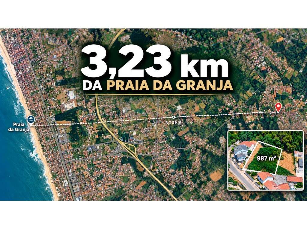 TERRENO PARA CONSTRUÇÃO DE MORADIA TÉRREA | SERZEDO - VILA NOVA DE ... - Grande imagem: 4/5