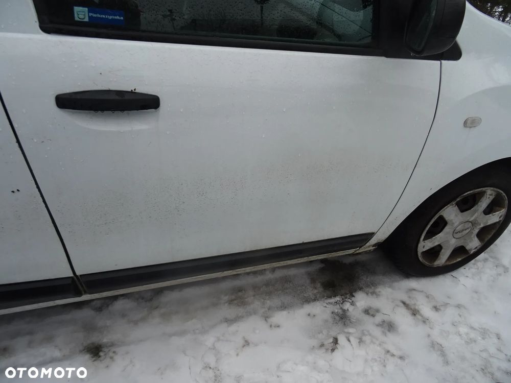 DACIA DOKKER DRZWI LEWE TYL TYLNE SKRZYDLO BIALE DV369 NR 3 CZESCI ROZNE - 6