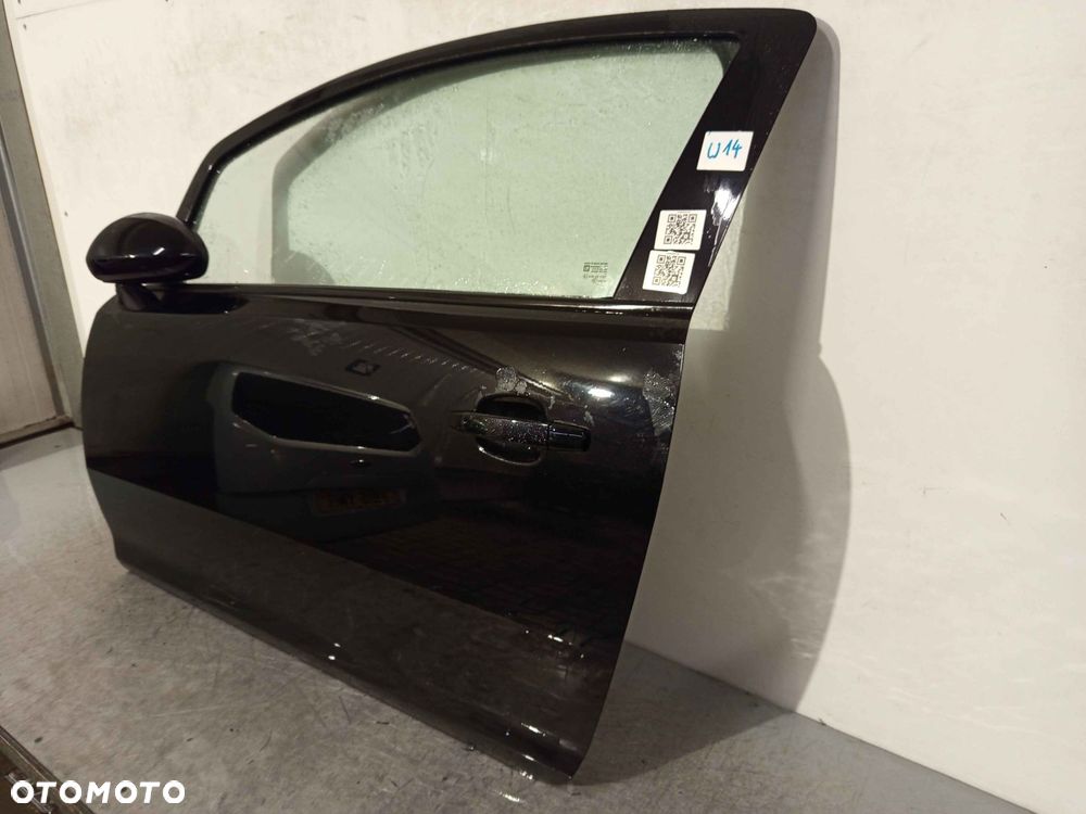 + DRZWI PRZÓD PRZEDNIE LEWE DO OPEL CORSA D Z20R CZARNY 3D 3DRZWI HB - 2