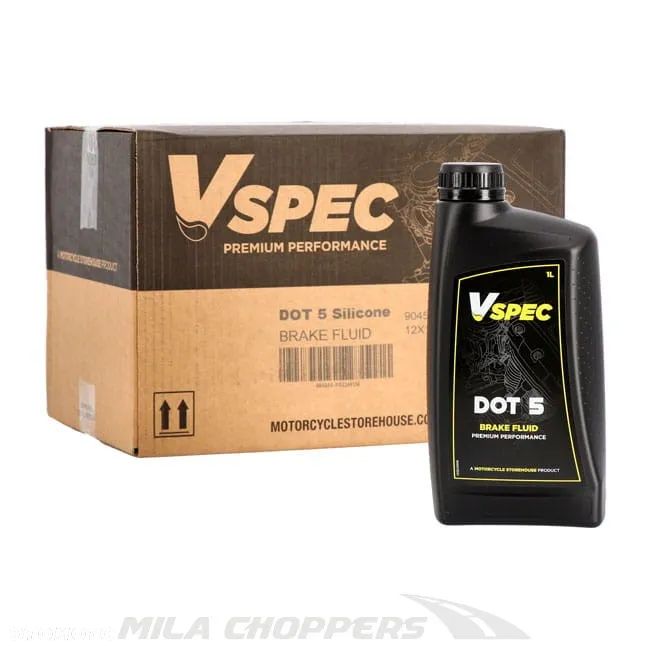 Vspec płyn hamulcowy DOT 5 silikonowy 1 litr Harley - 3