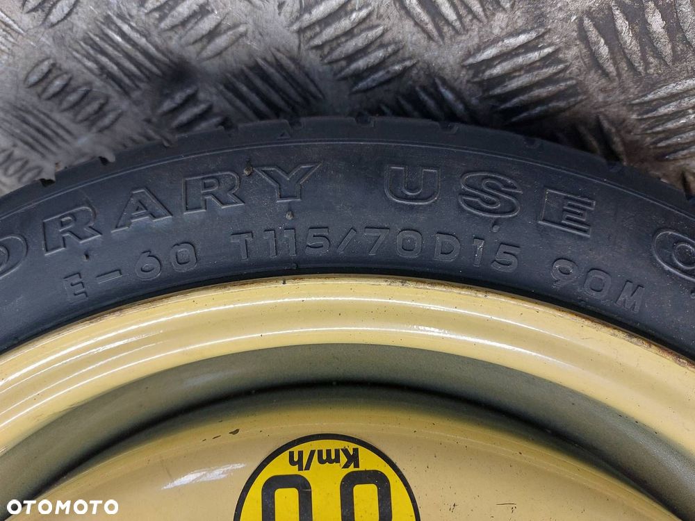 DOJAZDÓWKA 5X114,3 4Jx15 FI67,1 115/70R15 MAZDA KIA HYUNDAI - 4