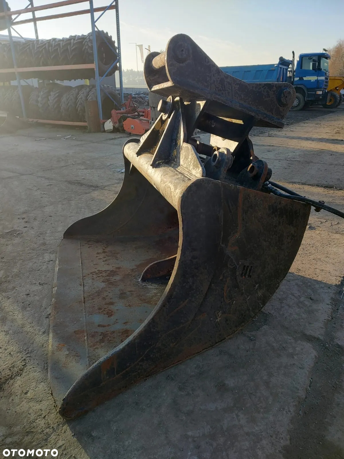 Łyżka skandynawska hydrauliczna 170 cm używana nr. 6245 - 7