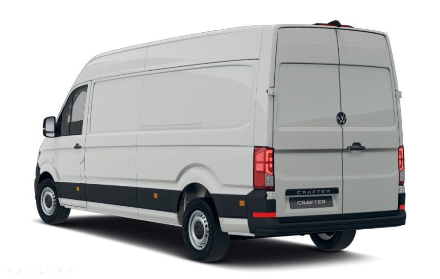 Volkswagen Crafter 35 Furgon z wysokim dachem silnik: 2,0 l EU6 SCR 140 KM / skrzynia biegów: Przedni napęd manualna 6-biegowa rozstaw osi: 4490 mm - 4