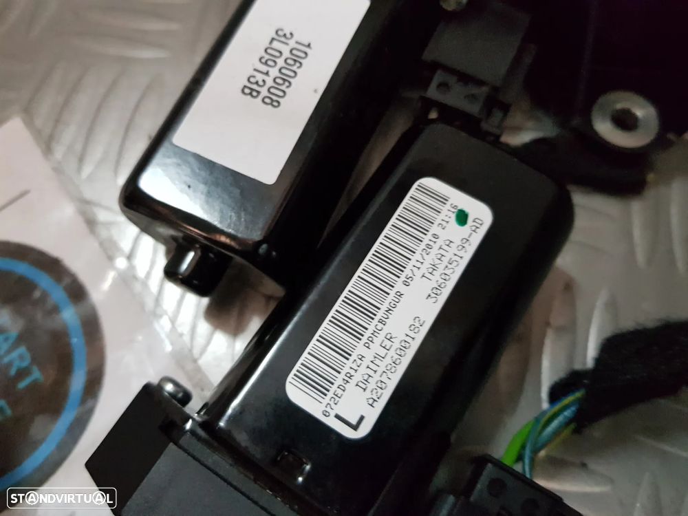 Regulador de cinto Apoio empurra cintos Mercedes Classe E coupe w207 - 2