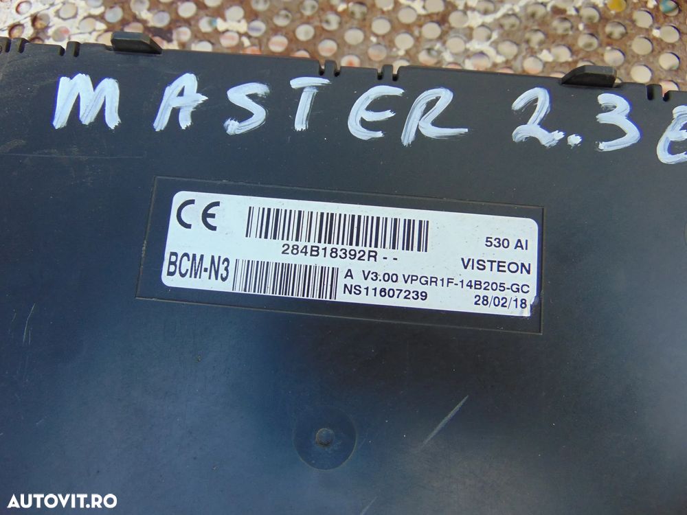 Kit Pornire Renault Master 2.3 euro 6 biturbo Opel Movano Nissan Nv400 ecu - 3