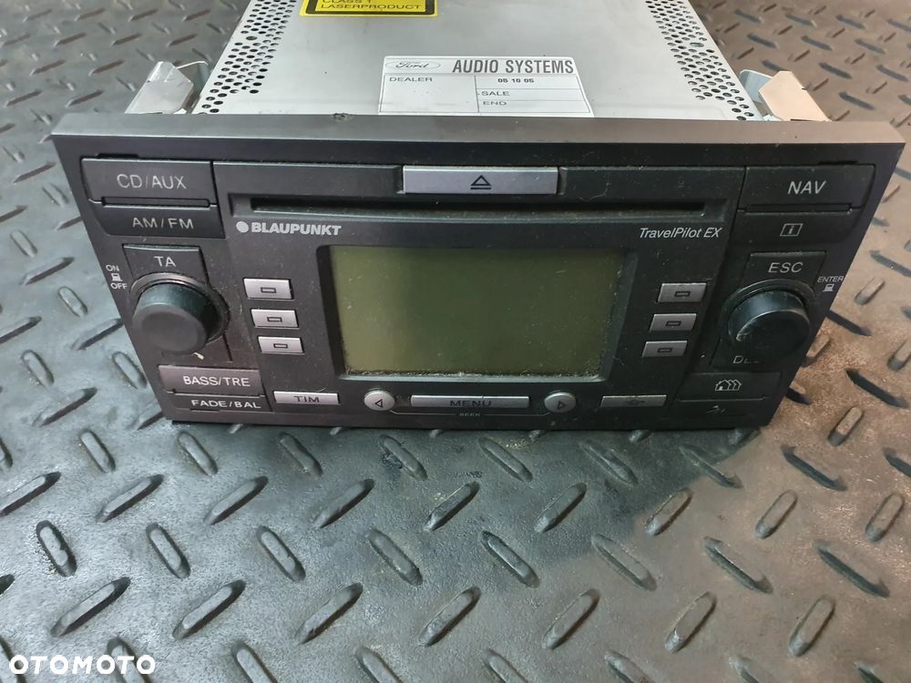 RADIO RADIOODTWARZACZ CD AUX 4M5T-18K931-BF FORD FOCUS MK2 04-08 C MAX - 1