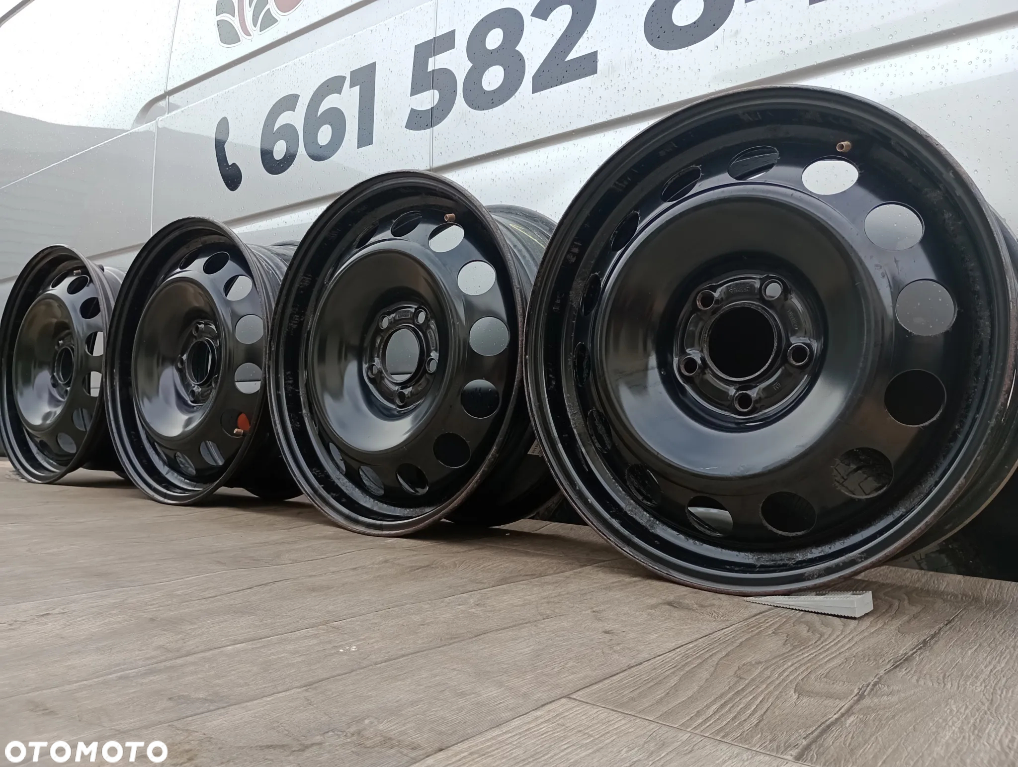 FELGI STALOWE 5x108 R16 6,5J ET47 OPEL COMBO TOYOTA PROACE CITY CITROEN BERLINGO C4 PEUGEOT 508 607 BOXER PARTNER - 4