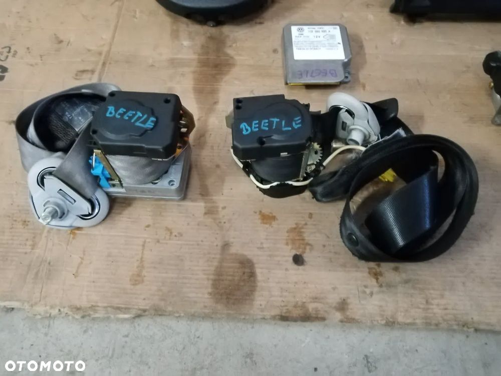 Zaślepka konsoli poduszki pasy AIRBAG zestaw naprawczy VW New Beetle - 4