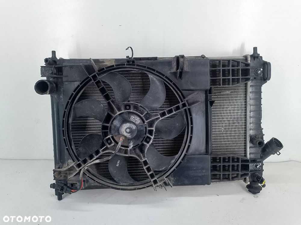 ZESTAW CHŁODNIC WODA KLIMA WENTYLATOR CHEVROLET AVEO T250 96942171 1.4 16V - 9
