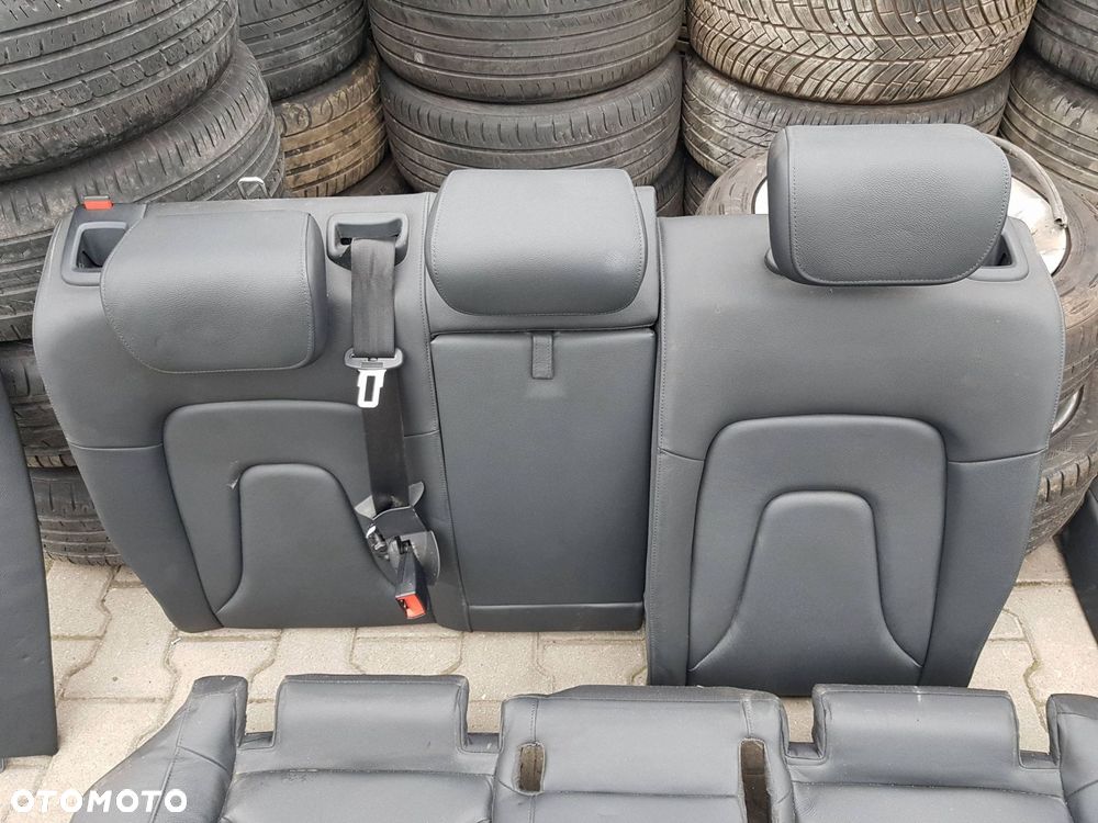 AUDI A4 B8 LIFT 11-15r KOMBI FOTELE SKÓRZANE KANAPA - 7