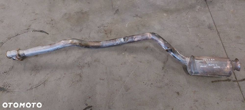 TŁUMIK WYDECH POCZĄTKOWY KATALIZATOR PUSTY MERCEDES W220 - 1