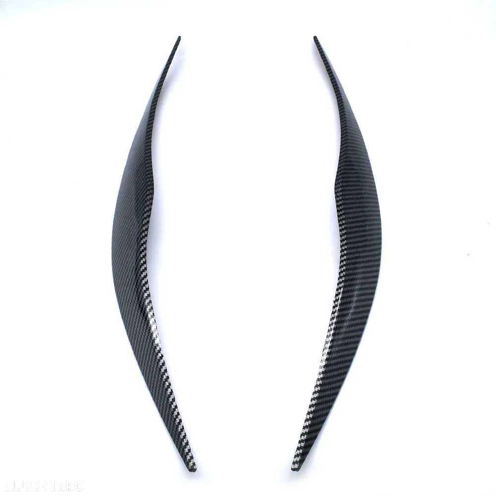 Set Pleoape Faruri Far BMW Seria 3 E90 E91 2005 - 2012, Carbon - 3
