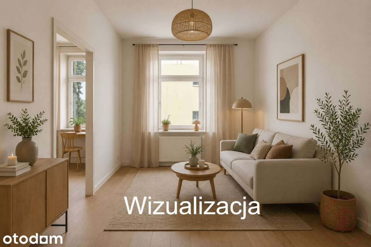 24,6m 2 pokoje do wykończenia 650m od manufaktury