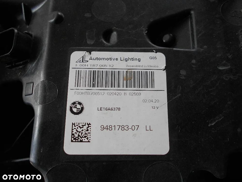 BMW X5 X6 G05 G06 LAMPA FULL LED LEWY PRZÓD EUROPA - 5