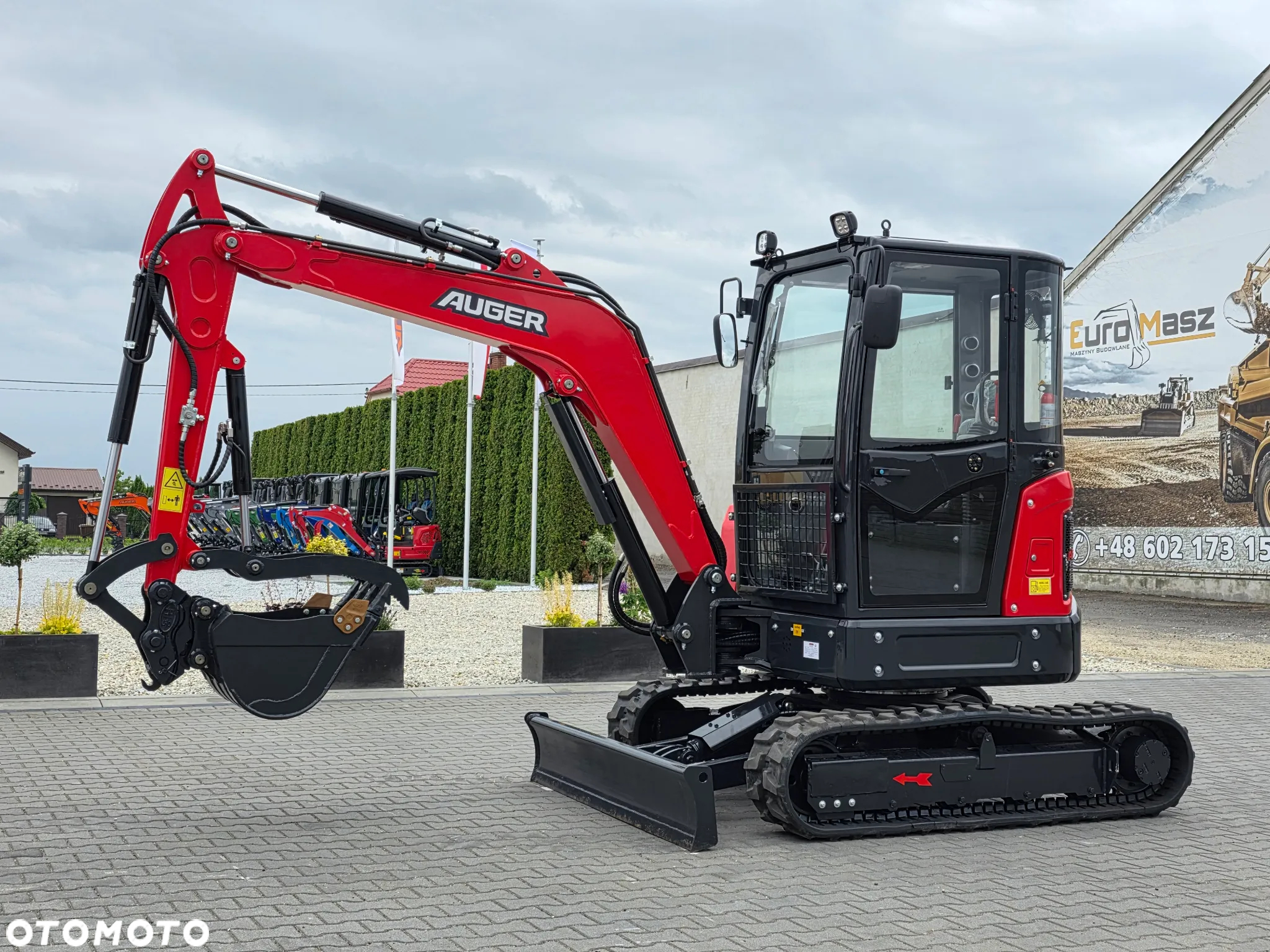 Inny NOWA MINIKOPARKA AUGER 40, WAGA 3900 KG, KUBOTA silnik - 5