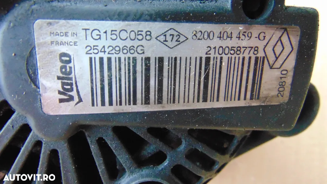Alternator Opel Vivaro 2.0 renault Trafic 2.0 espace latitude scenic 2.0 - 5
