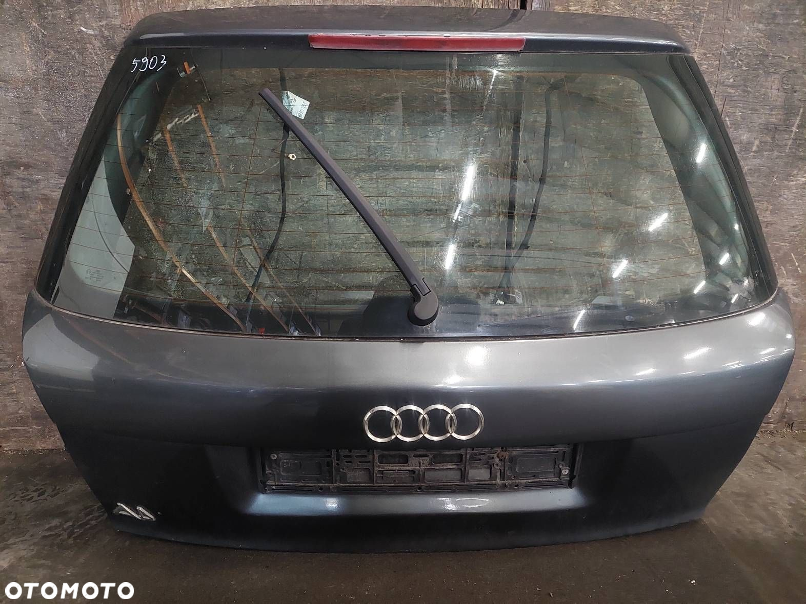 KOMPLETNY TYŁ KLAPA BAGAŻNIKA ZDERZAK TYŁ LAMPY AUDI A4 B6 KOMBI LX7Z - 12