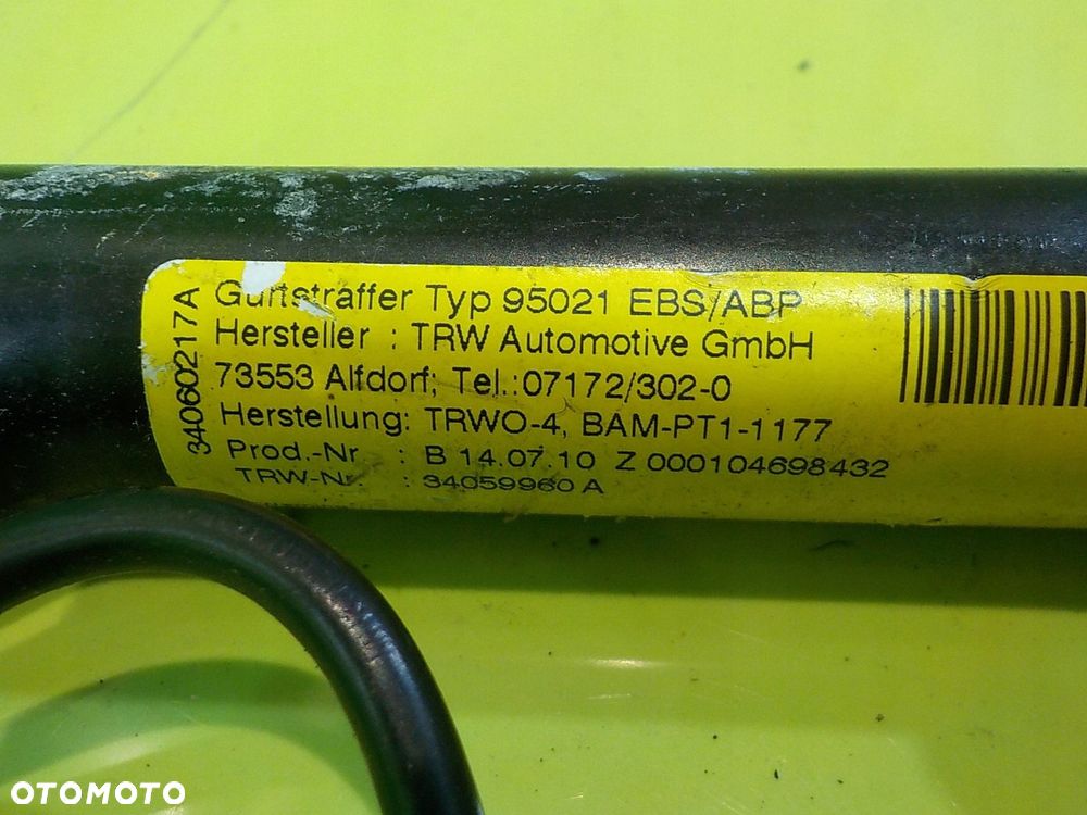 ALFA ROMEO GIULIETTA 11r 5D pas bezpieczenstwa parwy przod z napinaczem - 15