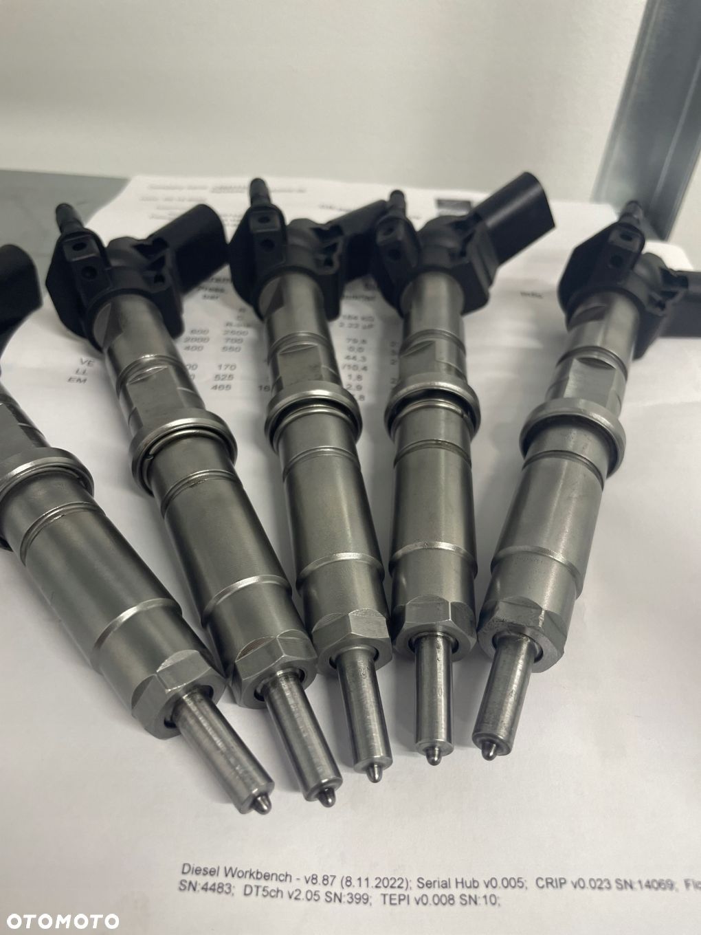 KOMPLET regenerowanych wtryskiwaczy 6SZT 0445115029 076130277 VW Crafter - 1