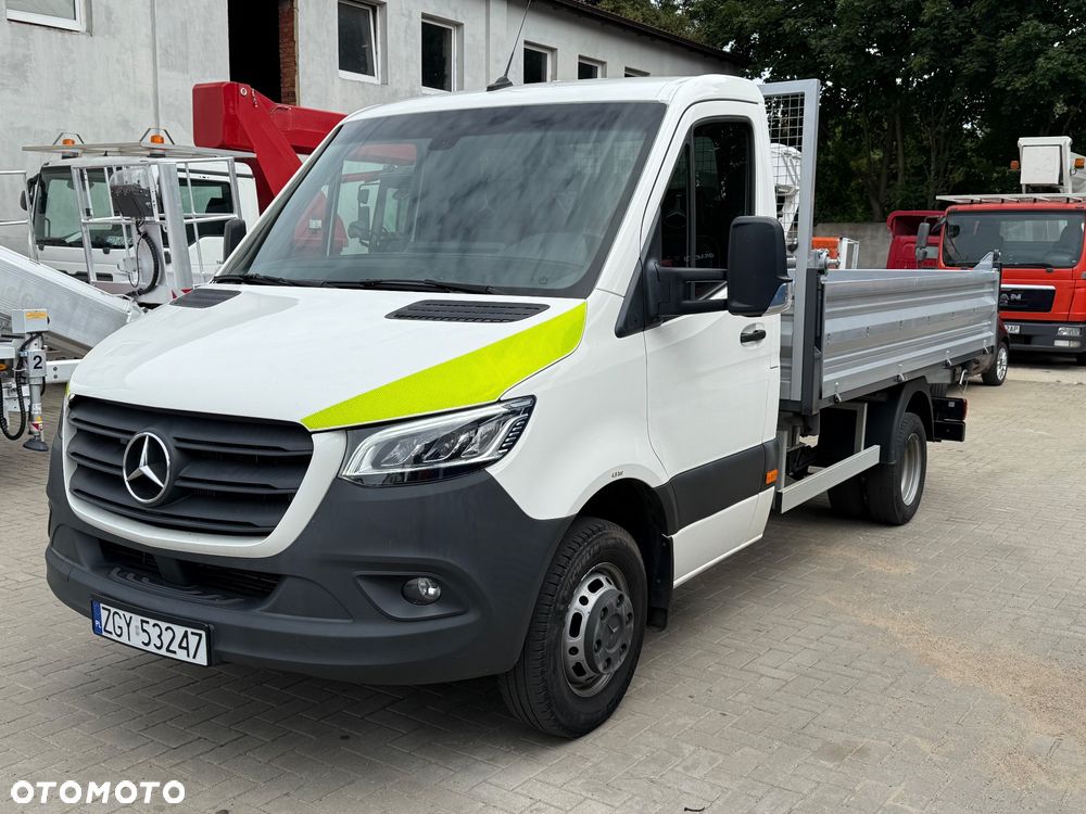 Mercedes-Benz Sprinter 519 Wywrotka - 3 Stronna Dmc 3500 Kg Kat B Super Stan Hak 3.5 Tony Gotowy do Pracy! - 1