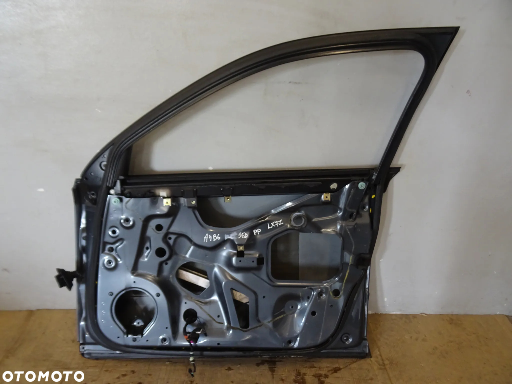 DRZWI PRAWY PRZÓD PRAWE PRZEDNIE AUDI A4 B6 SEDAN LAK:LX7Z NR1166 - 10