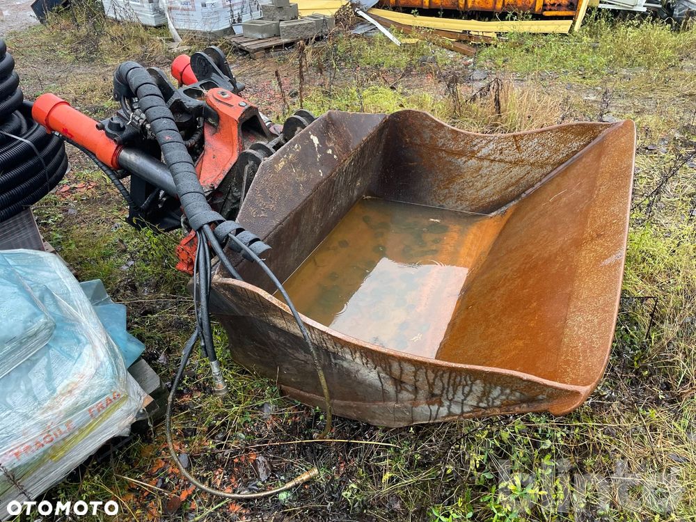 Rotator Tiltrotator INDEXATOR + łyżka skarpowa 1500 mm (Mocowanie B18) - 1