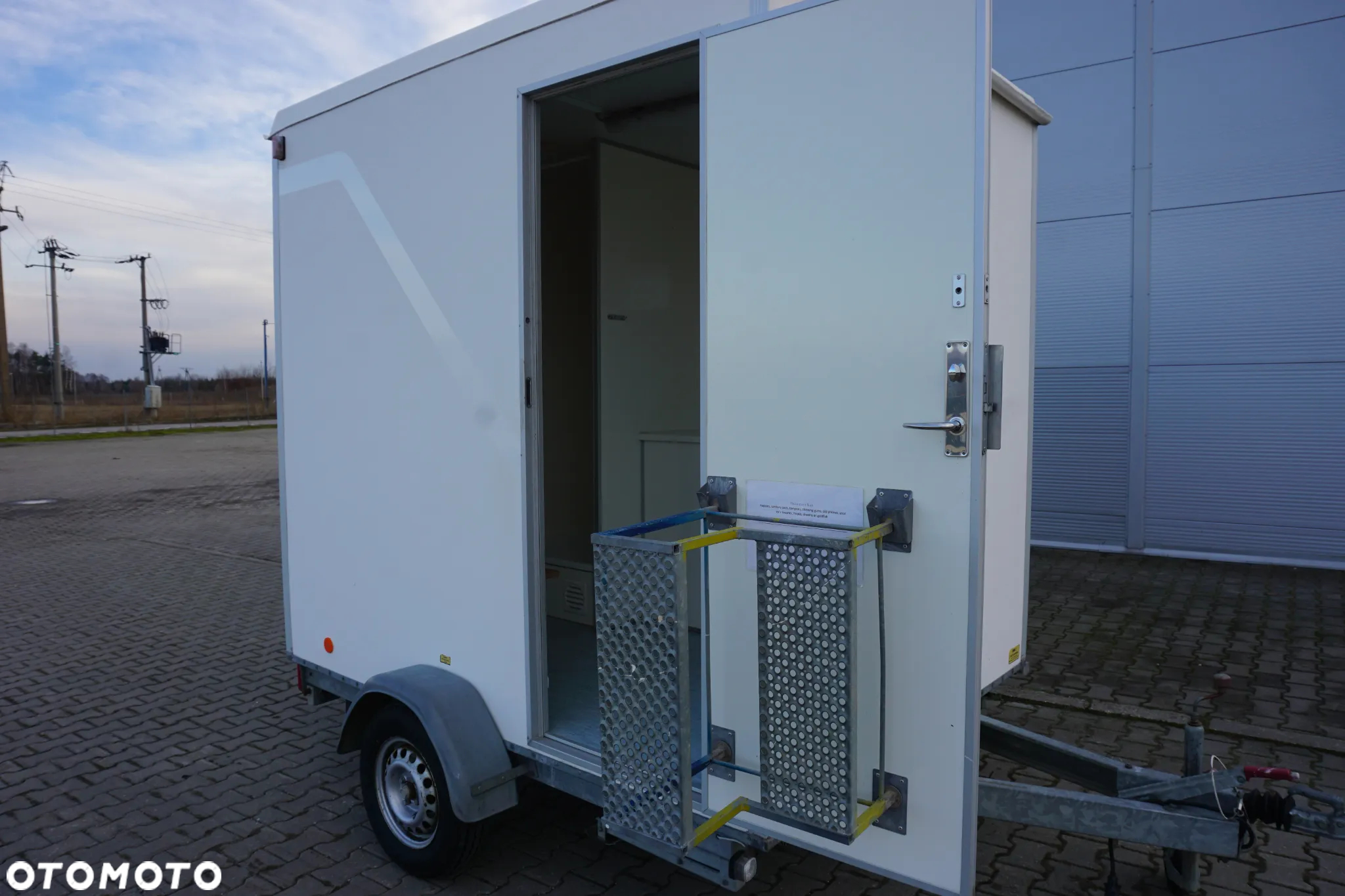 Inny Scanvogn Przyczepa socjalna Łazienka (Toaleta + prysznic) 240x230 750kg - 16